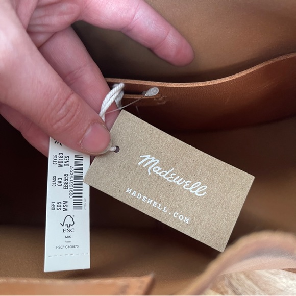 Madewell Bags Nwt Madewell Sydney Crossbody Bag Snake Embossed